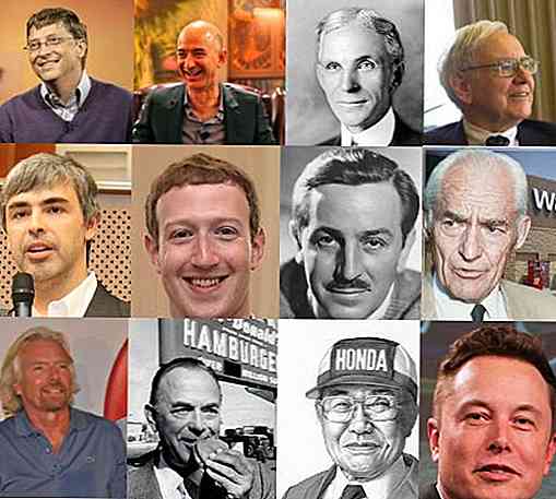 Les 20 entrepreneurs les plus prospères et les plus célèbres (et leurs histoires)