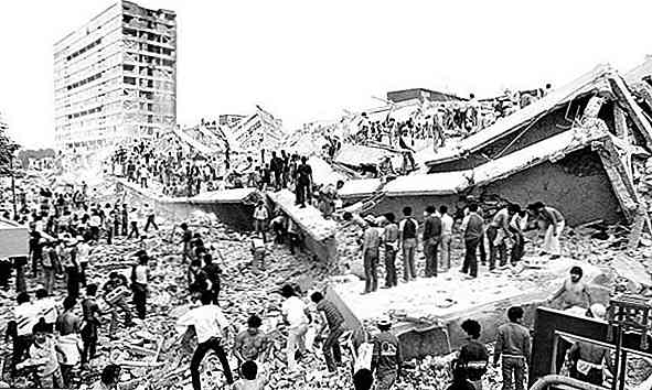 Tremblement de terre de 85 Histoire, mort, conséquences