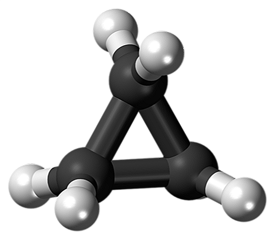 Ciclopropano (C3H6) Estrutura, Propriedades, Usos e Riscos
