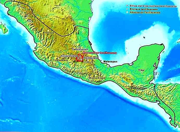 Qual era a localização geográfica do Teotihuacan?