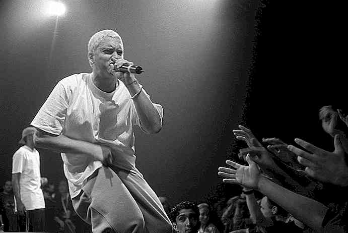 Die 97 besten Phrasen von Eminem (auf Spanisch)