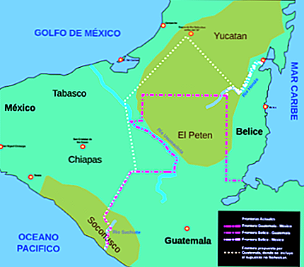 Welche Flüsse sind die Grenze von Mexiko?
