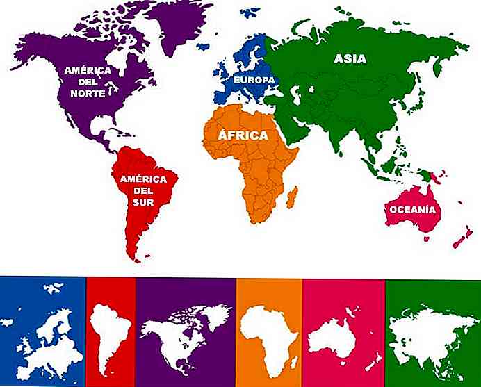 Cosa separa un continente da un altro?