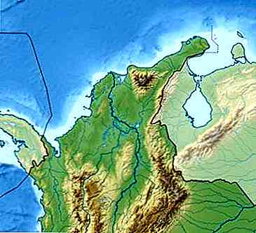 Alívio da região caribenha da Colômbia Principais características
