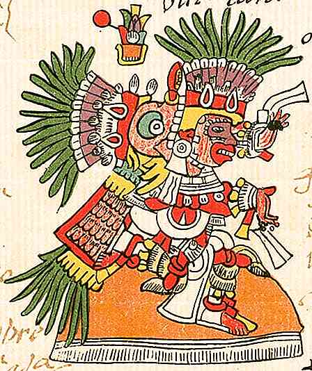 Tlahuizcalpantecuhtli Istoria, atributele și piramida