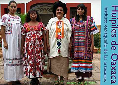 Oaxaca Typisches Kostüm Hauptmerkmale